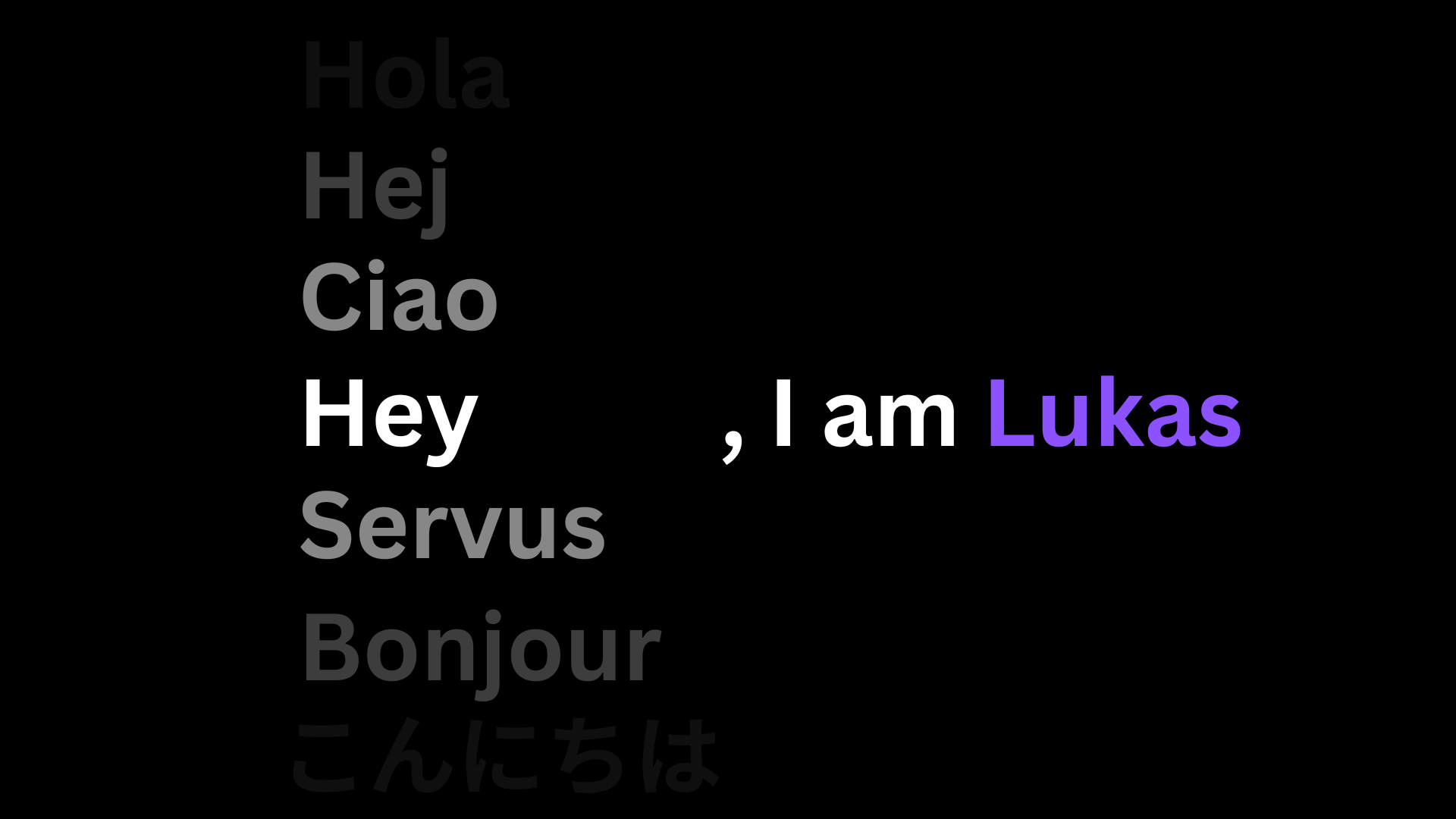 Welcome to My New Website & Blog (dark)